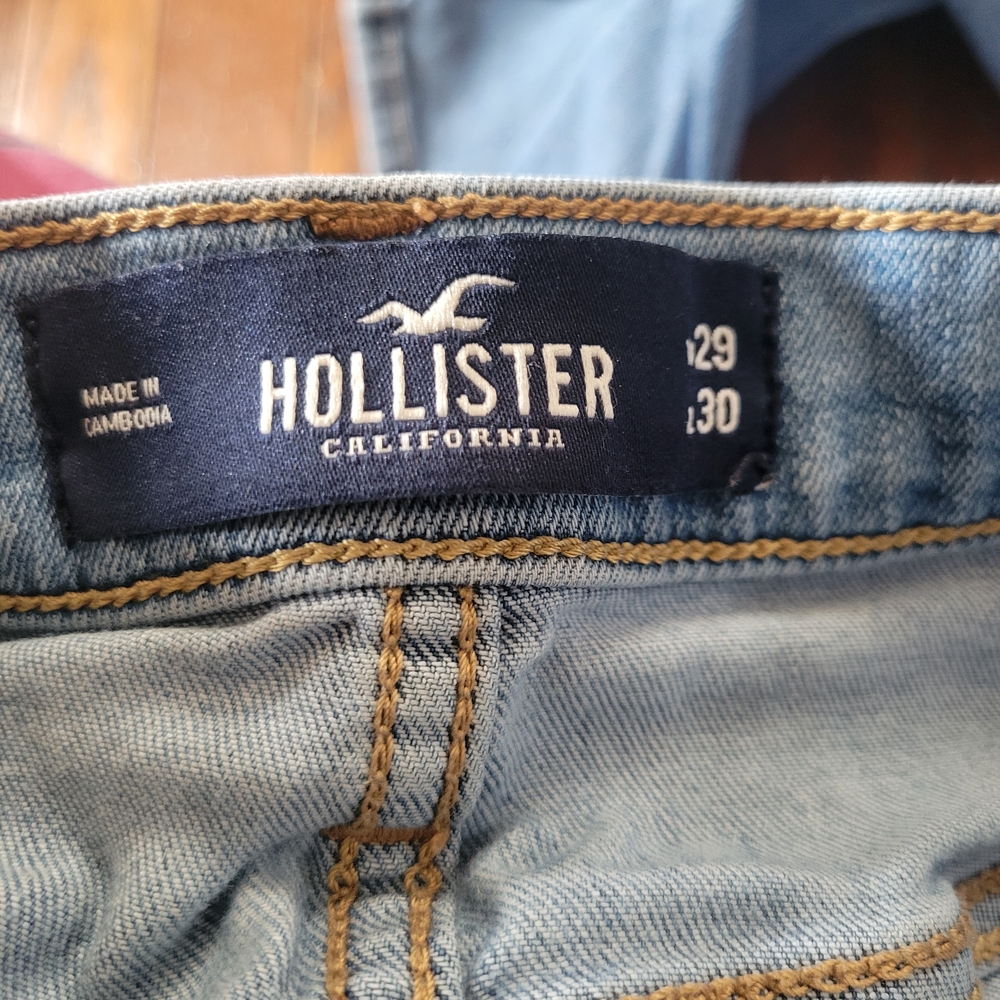Hollister Women's Denim Jeans in Light Blue